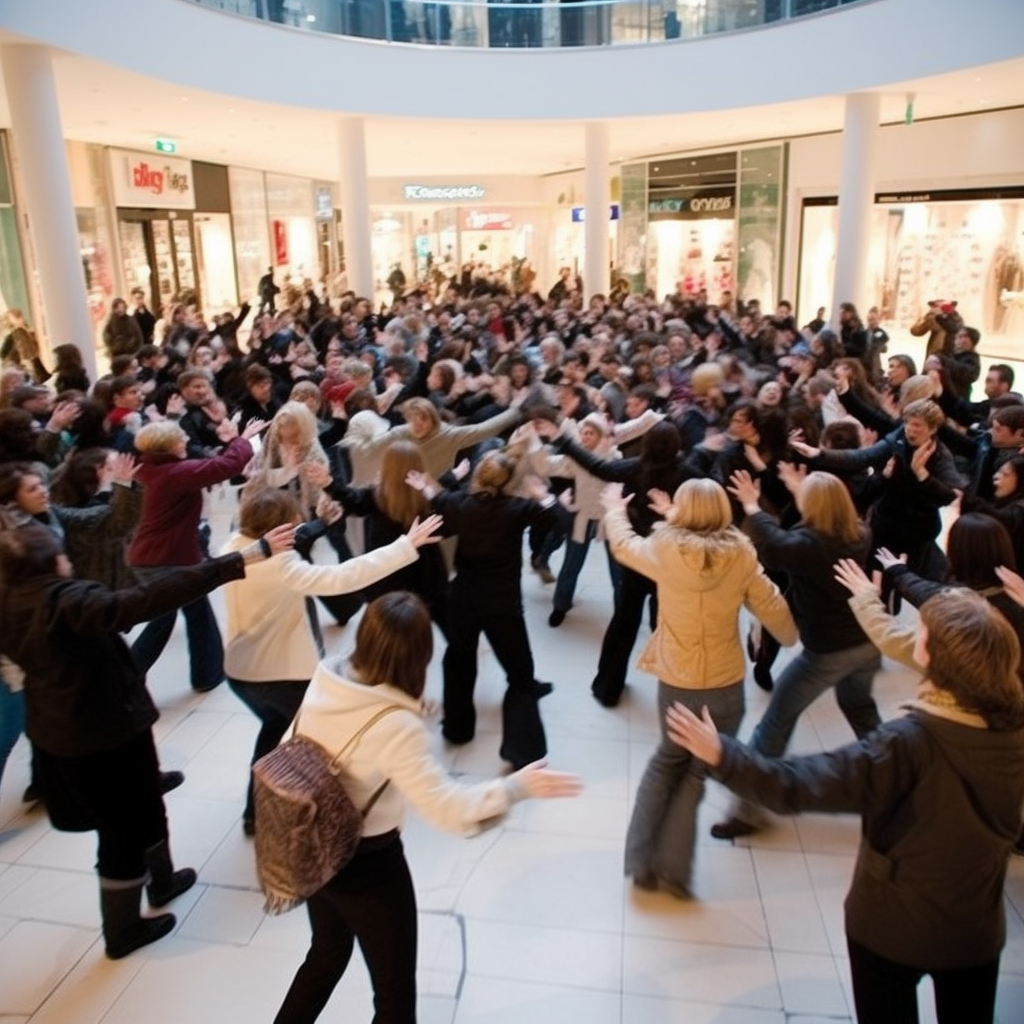 Flashmob para quem está enjoado de flashmobs