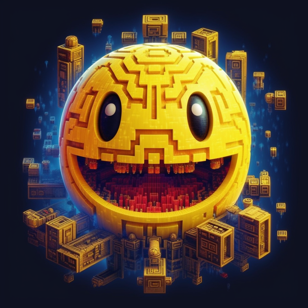 Pac-Man em stop-motion